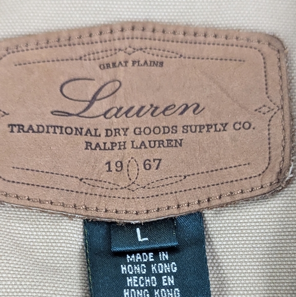 Lauren Ralph Lauren with Floral Embroidered Lapel, Cuffs and Back Size Large - Picture 6 of 8